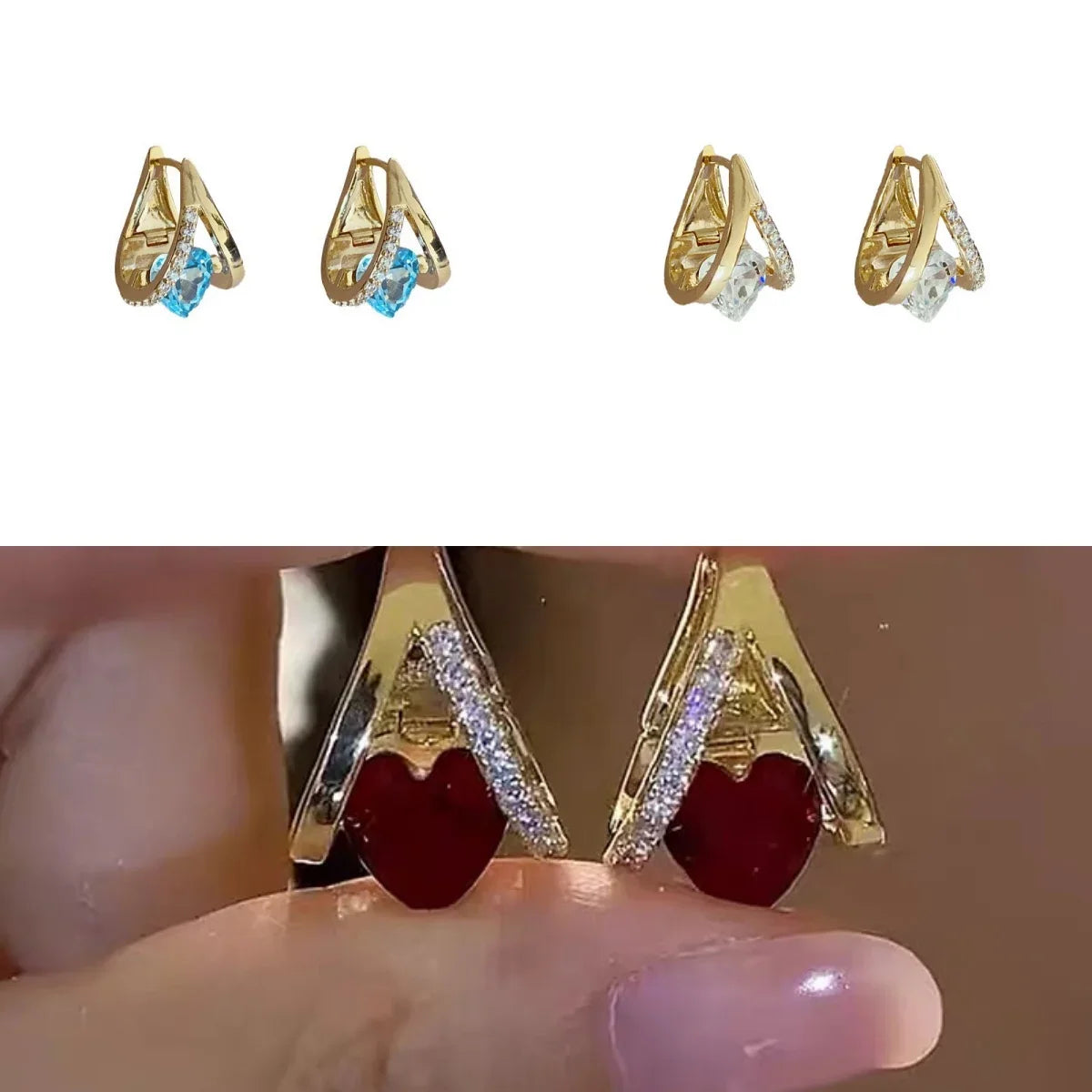 🔥 VENTE DERNIER JOUR - 50% DE RÉDUCTION Boucles d'oreilles en magnétosphère Germanium