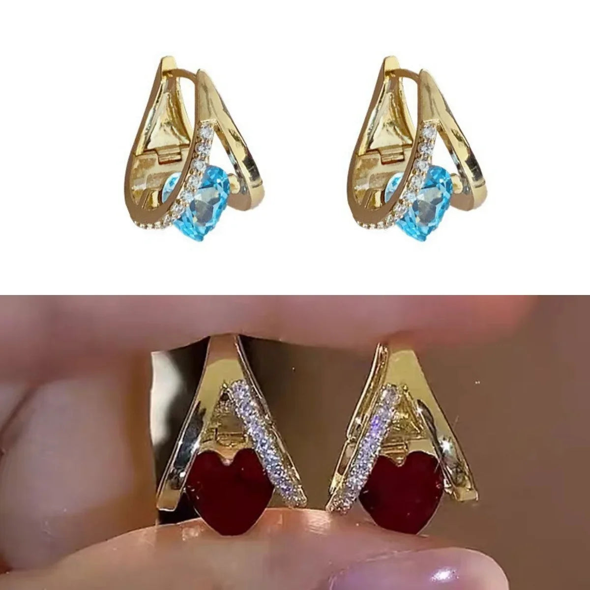 🔥 VENTE DERNIER JOUR - 50% DE RÉDUCTION Boucles d'oreilles en magnétosphère Germanium