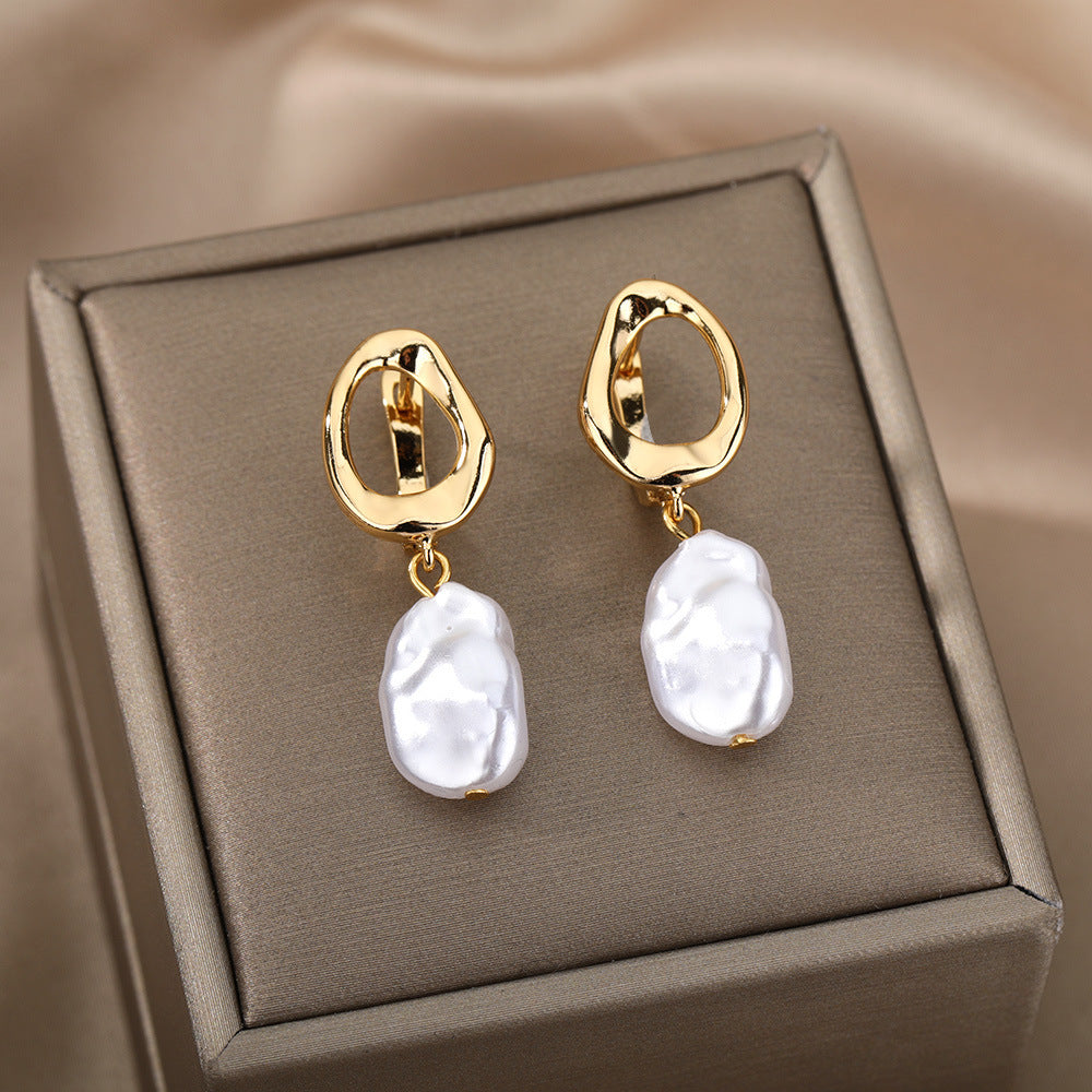 Boucles d'oreilles en perles d'eau douce